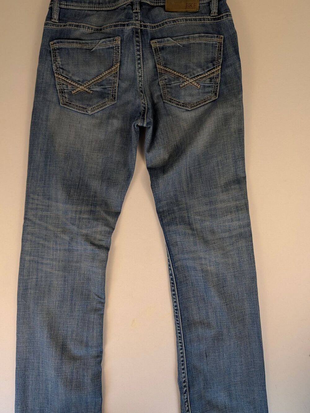 BKE Jake Men's Light Wash Blue Denim Jeans Size 32x34